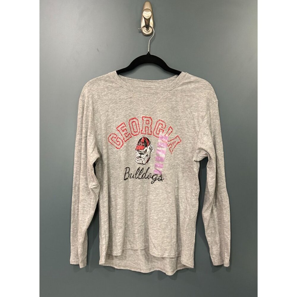 NWT Super Soft Georgia Bulldogs Long Sleeve Shirt, Women's size Small